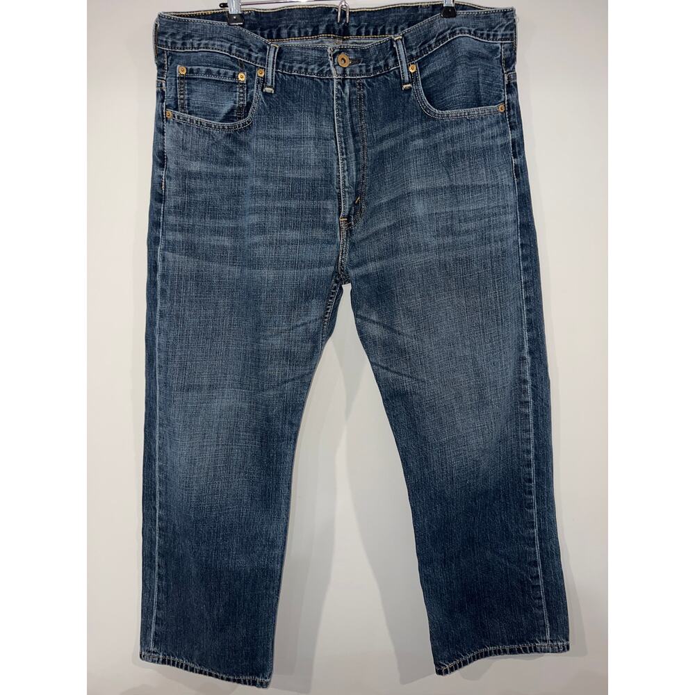 Levi’s 569 Loose Straight Men’s Jeans Size 38x30 (Measured Inseam 28” Blue Denim